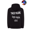 Bluza z własnym nadrukiem Logo Napis Nadruk na tyle w jednym kolorze nadruku
