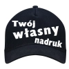Czapka z Daszkiem Twój własny nadruk - logo napis,grafika
