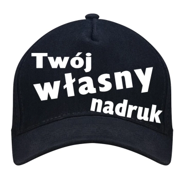 Czapka z Daszkiem Twój własny nadruk - logo napis,grafika