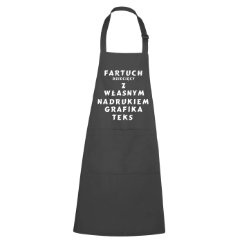 Dziecięcy Fartuch Kuchenny z Własnym Nadrukiem